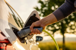 Recharging an EV car