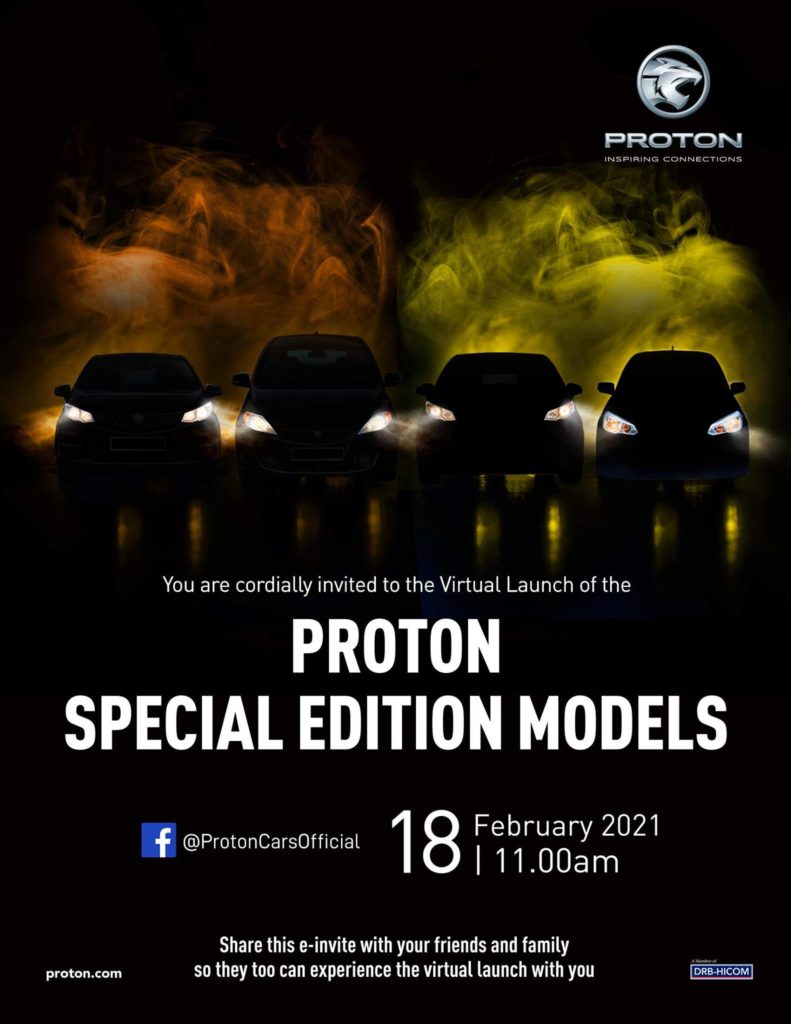 pelancaran model proton edisi khas