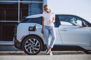 Carging Electric Car